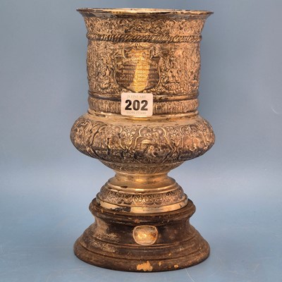 Lot 202 - A '1902 Asian Golf Challenge Bowl', the...