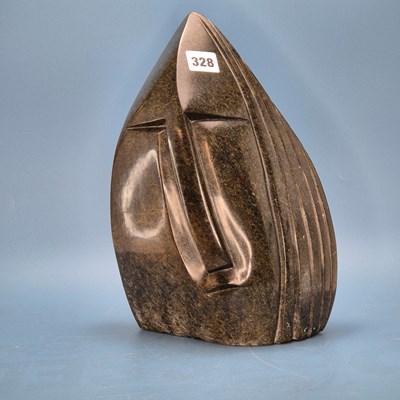 Lot 328 - Richard Mteki (B. Harare 1947), a stone...