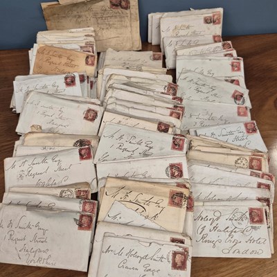 Lot 336 - Postage stamps: approximately 160 envelopes...