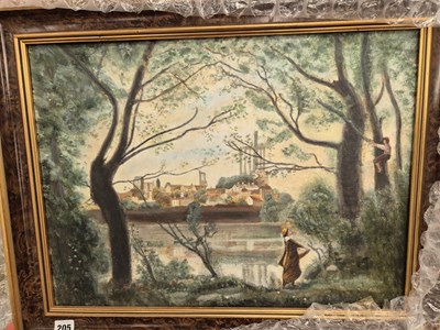 Lot 205 - Five various oil on canvas paintings after...