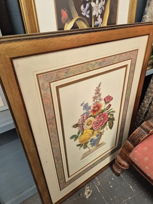 Lot 206 - A group of decorative floral prints (6)