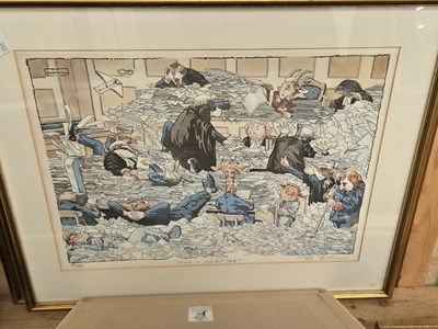 Lot 233 - Two courtroom humerous prints and one other.(3)