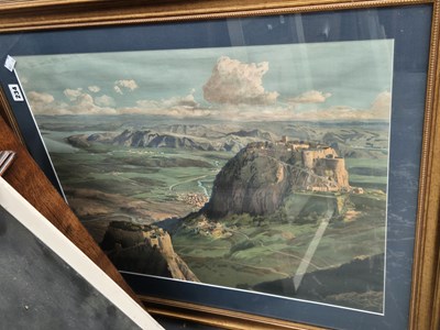 Lot 234 - Nine various large furnishing prints.
