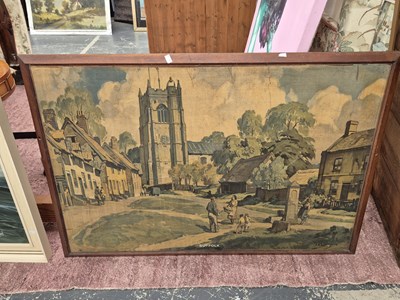 Lot 251 - A large print. Suffolk. after Leonard Squirrel.