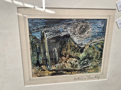 Lot 261 - Arthur King. fishermen on the shoreline....