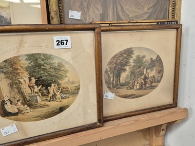 Lot 267 - A pair of Baxter prints and two others.