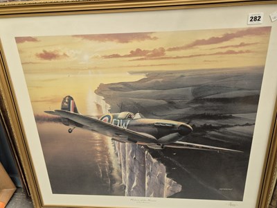 Lot 282 - Ivan berryman. a pencil signed print. "return...
