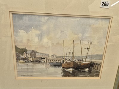 Lot 286 - Roy Foster. Passing Tilbury. Watercolour...