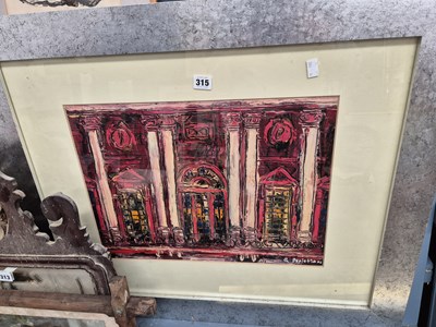 Lot 315 - G. Parletta 20/21st century. Bicycles outside...