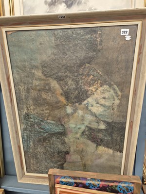 Lot 322 - Jorgensen 1963. Abstract study. 58 x 85 cm
