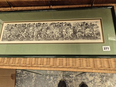 Lot 371 - Sue Scullard 1986. The Canterbury Pilgrims....