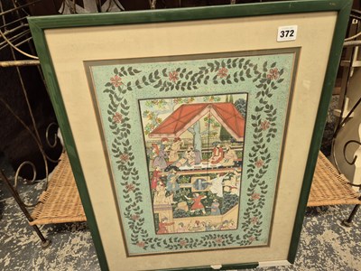 Lot 372 - Mogul school.  A celebratory gathering....