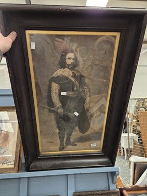 Lot 375 - A 19th-century engraving inscribed Adrian...
