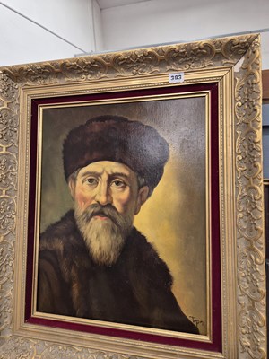 Lot 393 - 20th-century Russian school. Portrait of a...