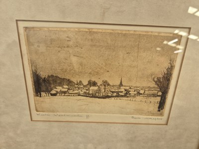 Lot 412 - A mixed lot of 19th-century and other drawings,...