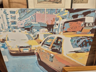 Lot 422 - New York. A contemporary canvas print.