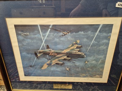 Lot 428 - A pencil signed print after Geoff Bell and a...