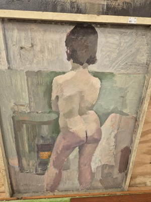 Lot 430 - Early 20th-century English school. Nude study....