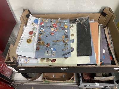 Lot 1124 - A collection of enamelled and other badges