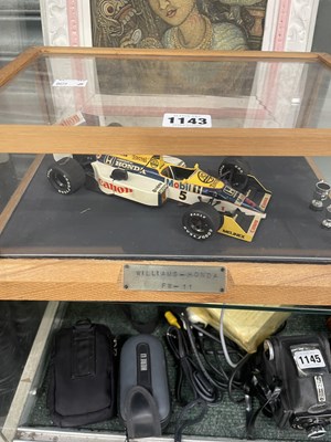 Lot 1143 - A scale model of a Williams- Honda formula...