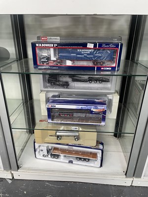 Lot 1185 - Boxed Corgi and Tekno die cast lorries