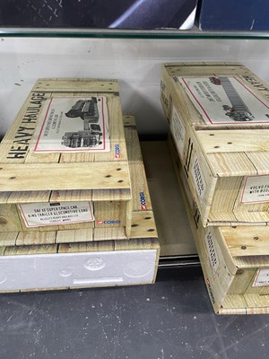 Lot 1210 - Four boxed die cast heavy goods vehicles by Corgi
