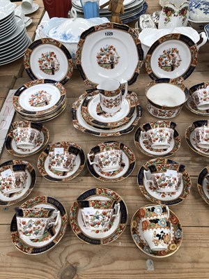 Lot 1225 - A Melba Imari palette tea set