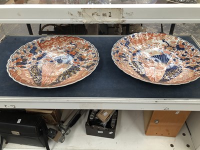 Lot 1232 - A pair of early 20th century Japanese Imari...