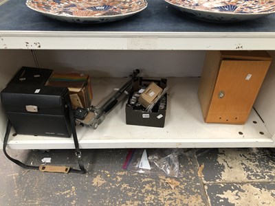 Lot 1233 - A cased Bolex cine camera, still cameras, a...