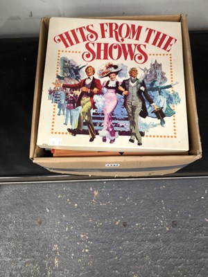 Lot 1342 - LP records: show music, easy listening and...