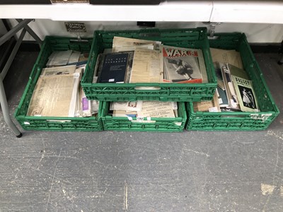 Lot 1362 - Ephemera: pamphlets, booklets, vintage...