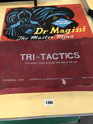 Lot 1365 - A boxed game 'Dr Magini, the Master Mind'...