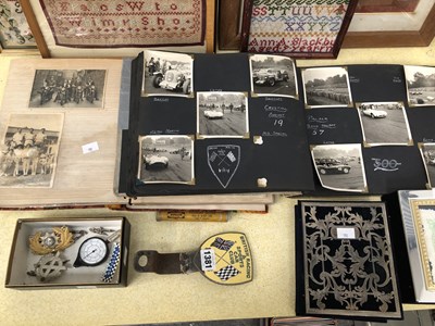 Lot 1381 - Photographs: motor racing at Crystal Palace...