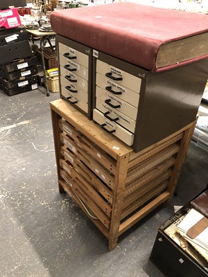 Lot 1384 - Bound copies of the Times for 1879, 2 metal...