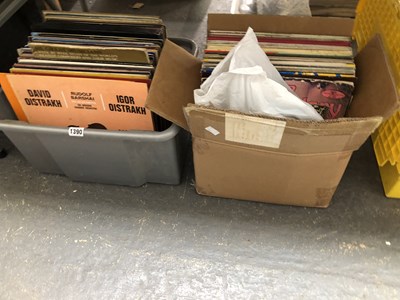 Lot 1390 - Classical and easy listening LP records...