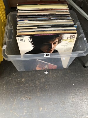 Lot 1400 - LP records: pop, rock and easy listening