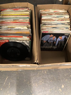 Lot 1404 - A collection of 45rpm singles and EPs: pop,...