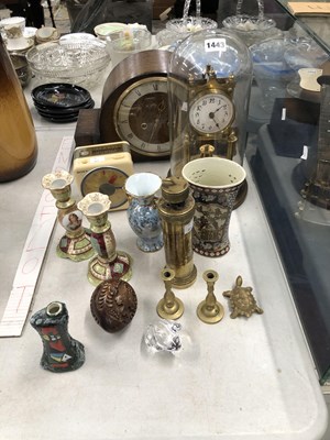 Lot 1443 - A radio alarm clock, a rotary clock, another...