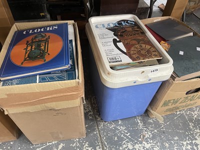 Lot 1475 - Clock text books, engineering and other books