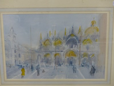 Lot 199 - Ann Manly (20th century) St. Marks Square...