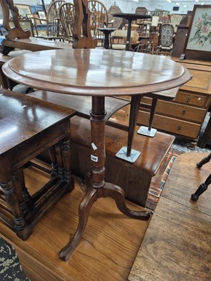 Lot 588 - A Victorian tripod occasional table.