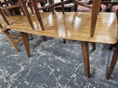 Lot 646 - A retro coffee table.