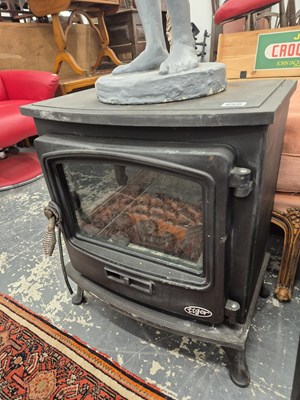 Lot 656 - An electric room heater.