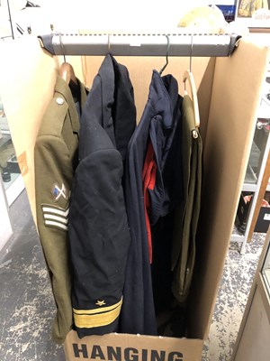 Lot 1510 - Army  and navy uniforms