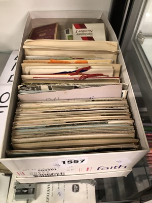 Lot 1557 - A collection of post and cigarette cards