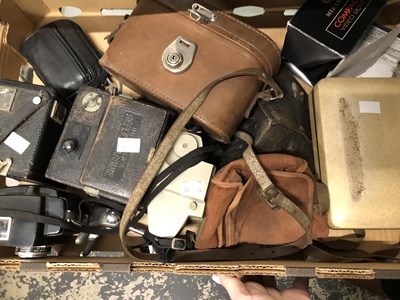 Lot 1564 - A cased Hilger Watts theodolite together with...