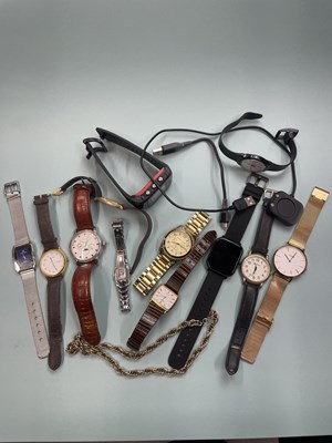 Lot 351 - A collection of wrist watches to included...