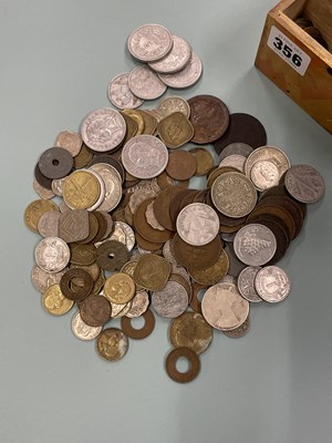 Lot 356 - A quantity of various world coins.