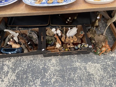 Lot 1594 - A large collection of composition and ceramic...