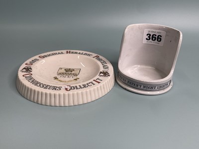 Lot 366 - A Prices patent candle company night light...